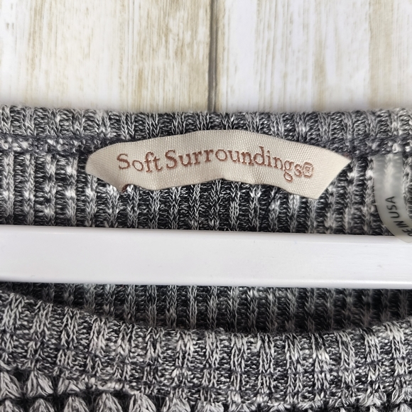 Soft Surroundings Bailey Waffle Knit Top 2X - Picture 3 of 8